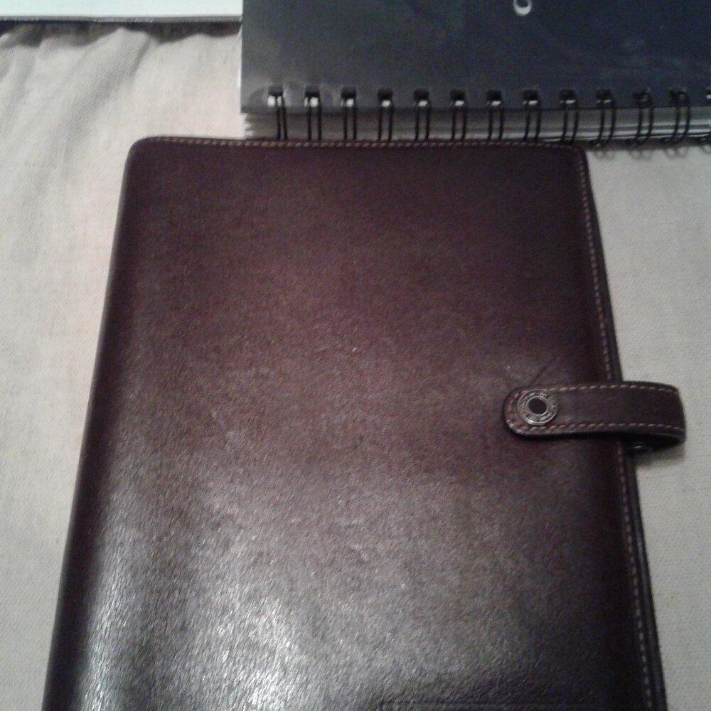 Vintage! Coach Burgundy Leather Portfolio/Day Planner